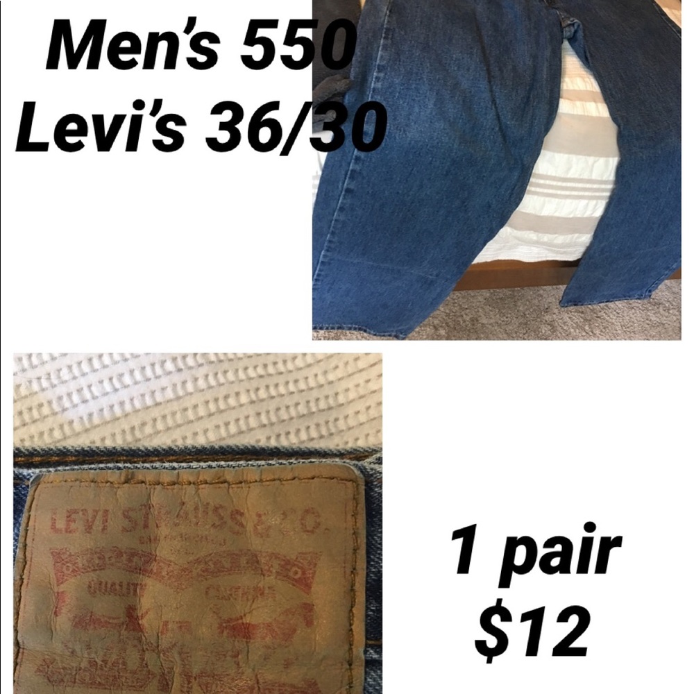 Men’s 550 36/30 jeans